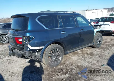 2024 Nissan Armada Platinum 4Wd z USA, uszkodzony, nr VIN JN8AY2DBXR9853961